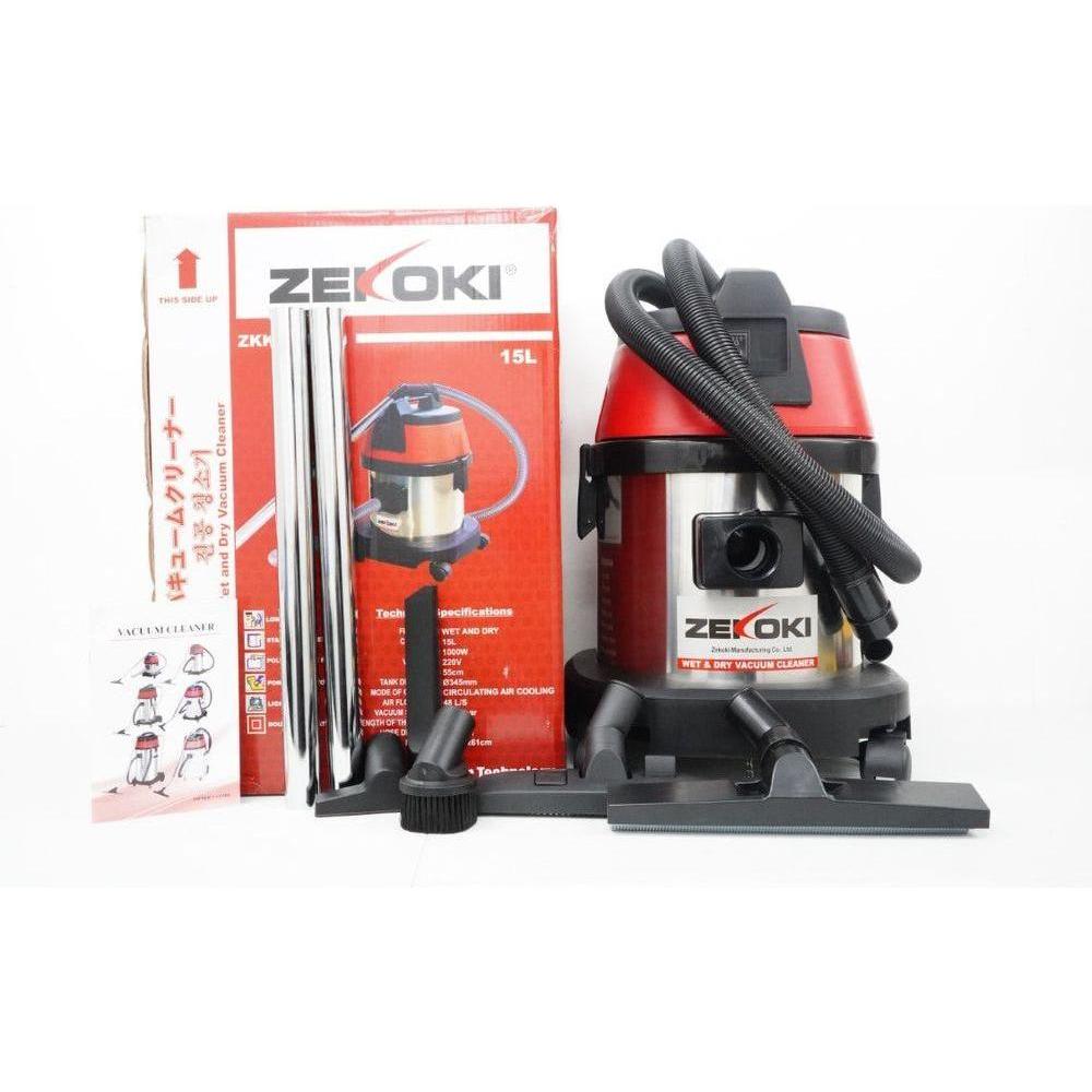 Zekoki ZKK-1500VC Wet & Dry HD Vacuum 15L 1000W | Zekoki by KHM Megatools Corp. Zekoki ZKK-1500VC Wet & Dry HD Vacuum 15L 1000W | Zekoki by KHM Megatools Corp.